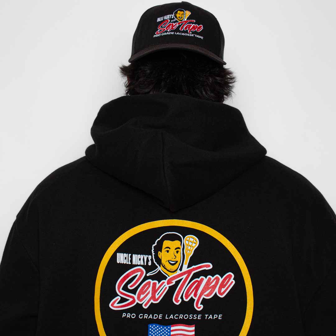 Uncle Nicky’s Black Pullover Hoodie - Image 3