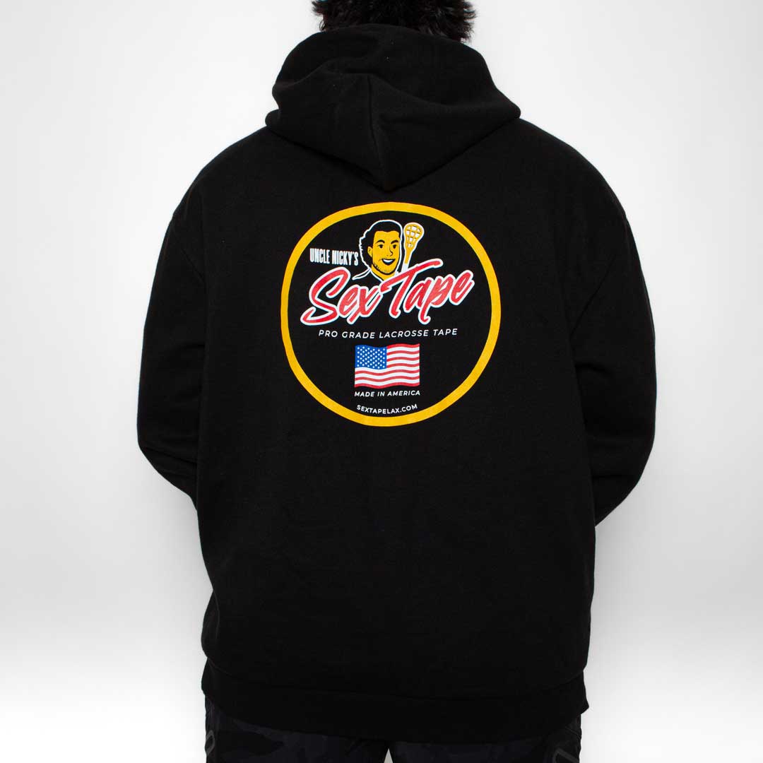 Uncle Nicky’s Black Pullover Hoodie - Image 5