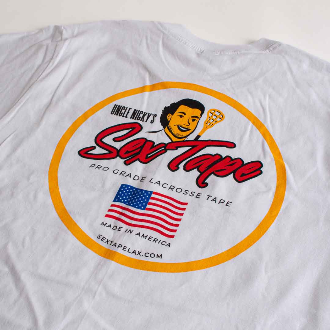 Uncle Nicky’s White Logo Tee