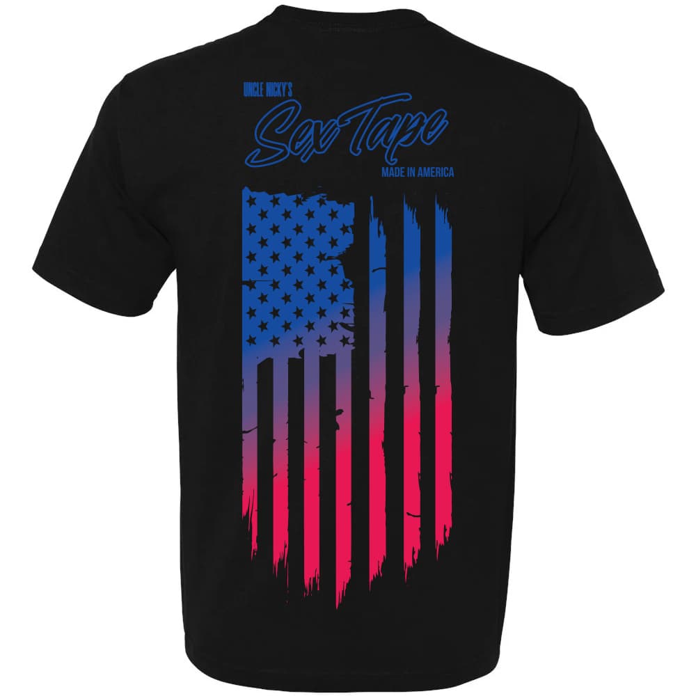 Uncle Nicky’s 'Made in America' Flag T-Shirt - Image 3