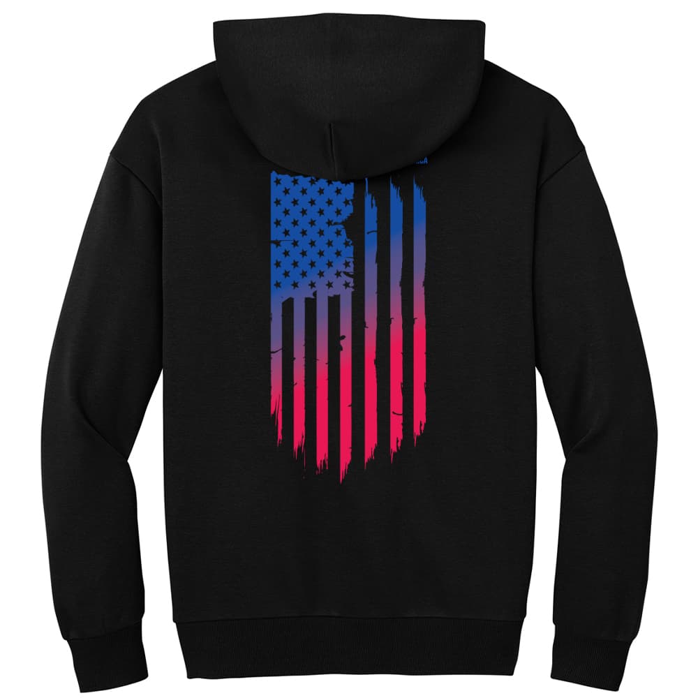 Uncle Nicky’s 'Made in America' Flag Heavyweight Hoodie - Image 3